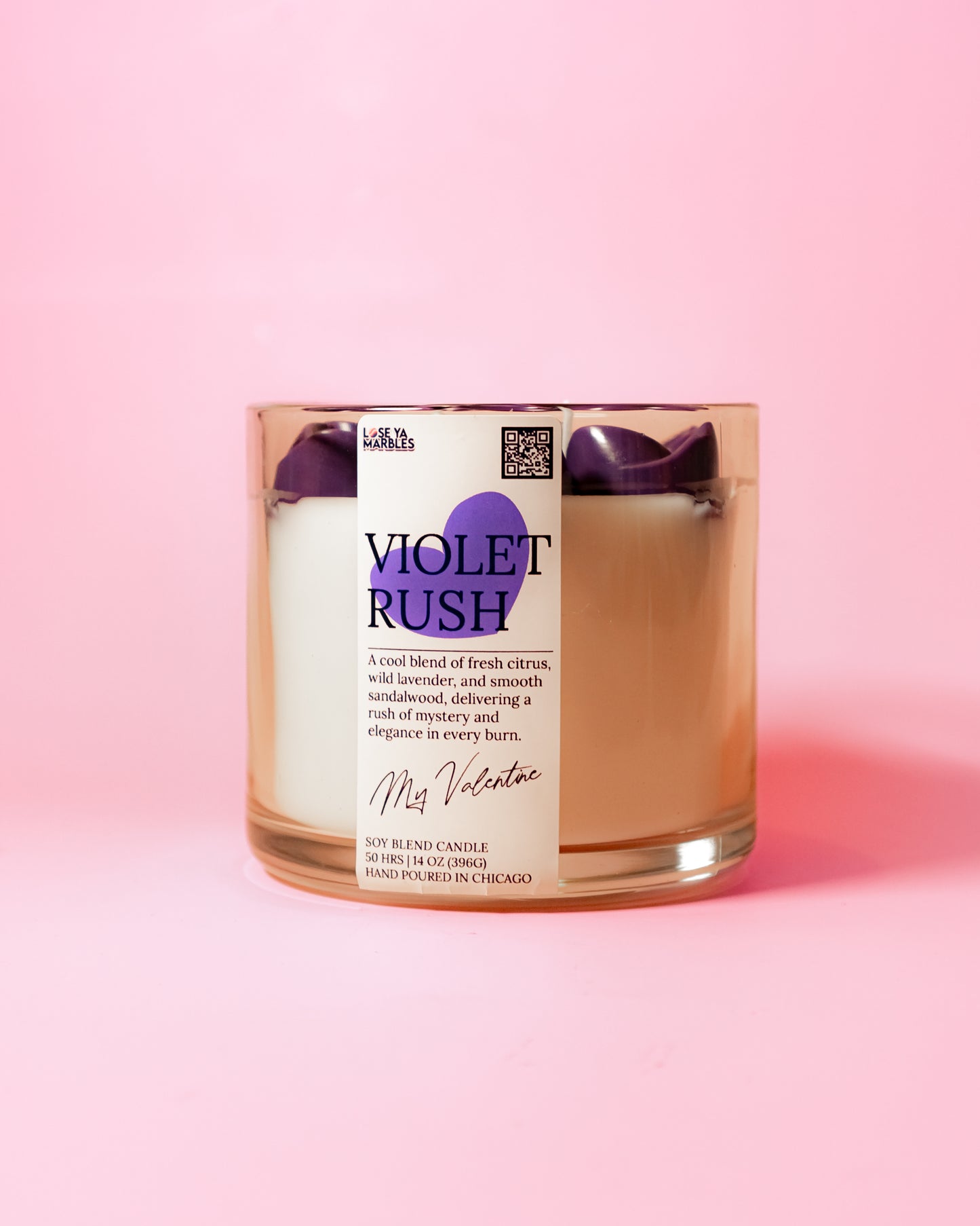 Violet Rush | 14oz Soy Blend Candle (Grande)