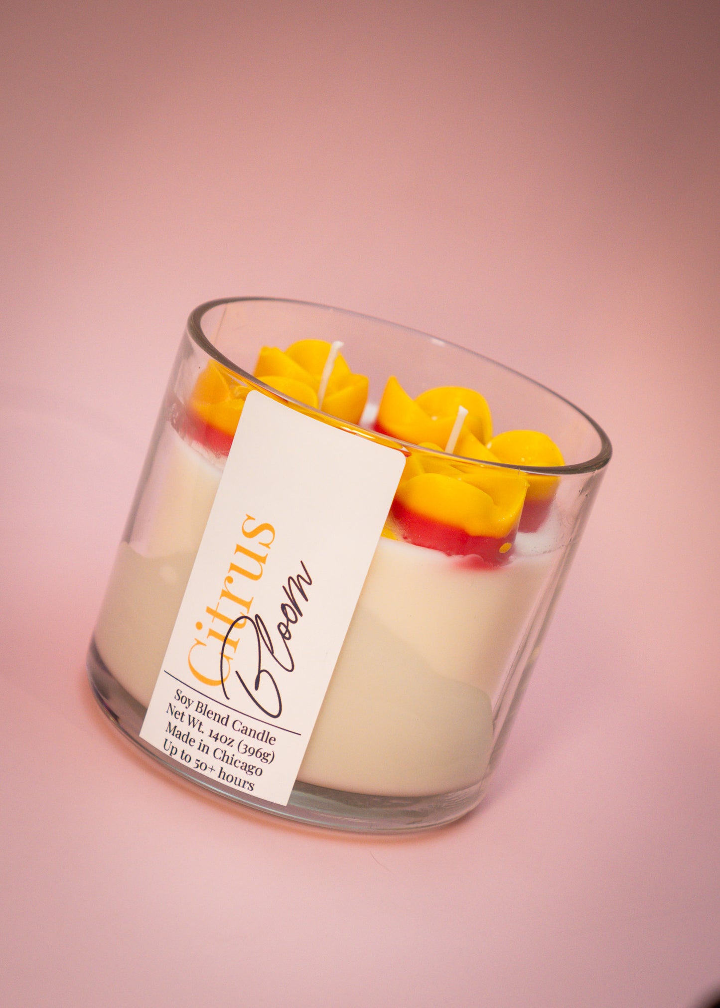 Citrus Bloom – 14oz Soy Blend Candle