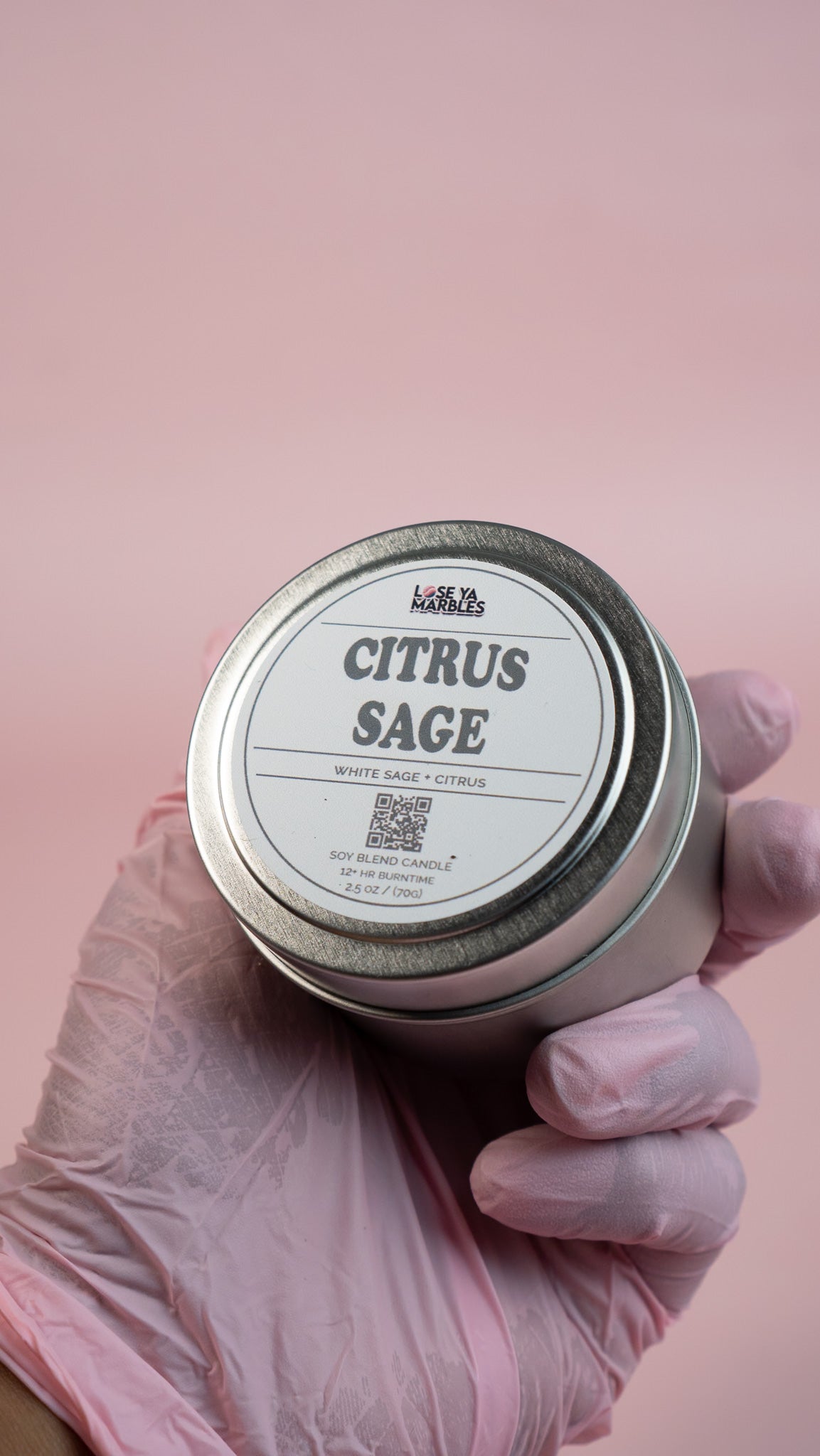Citrus Sage – 4oz Soy Blend Candle
