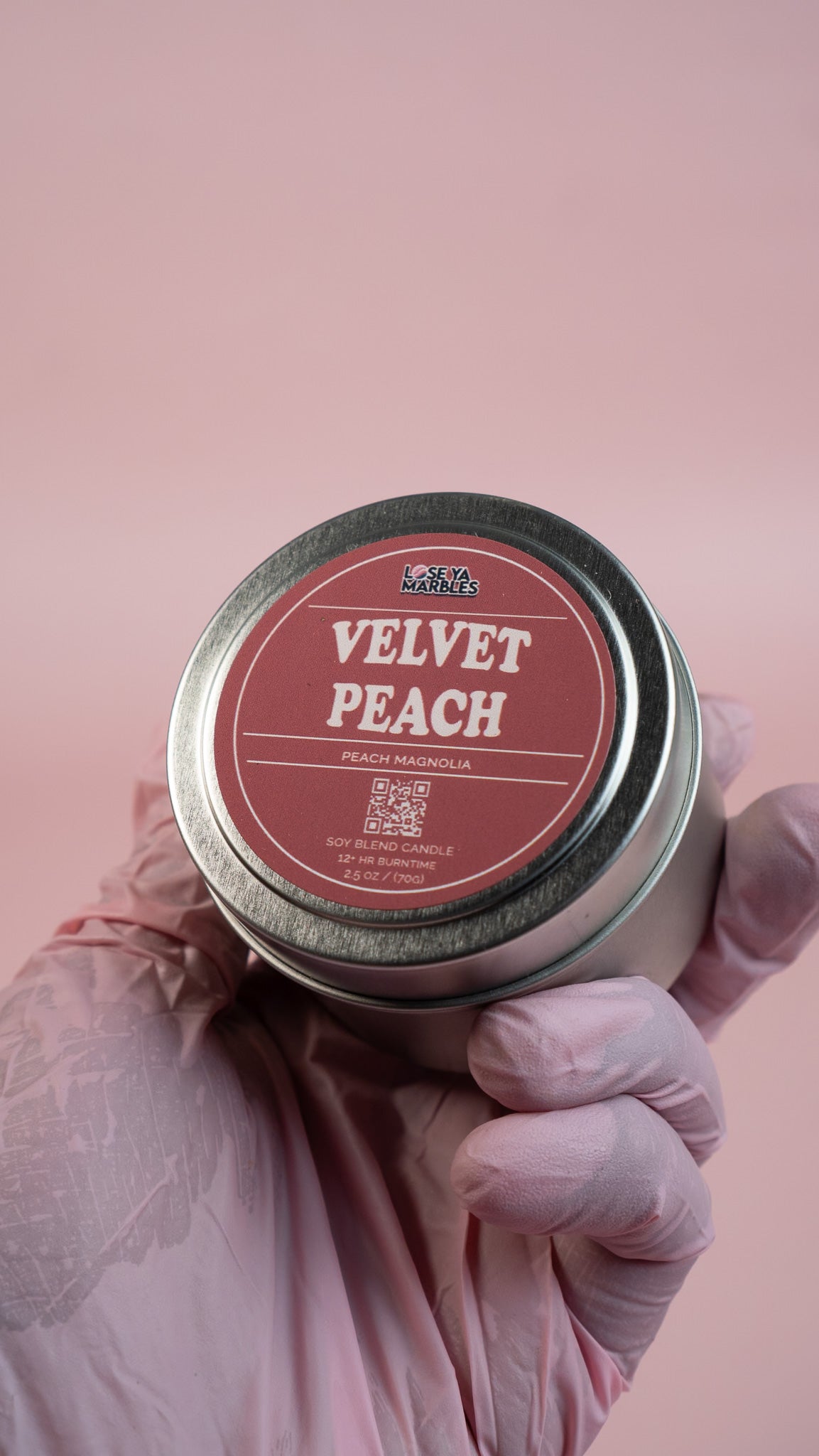 Velvet Peach – 4oz Soy Blend Candle