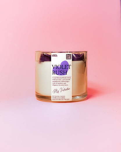 Violet Rush | 14oz Soy Blend Candle (Grande)