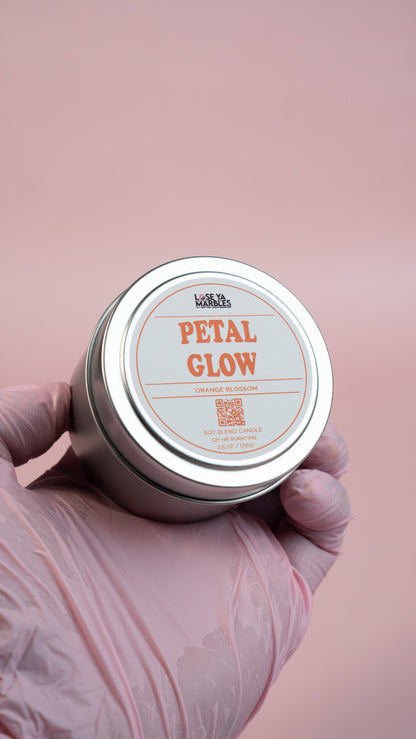 Petal Glow – 4oz Soy Blend Candle