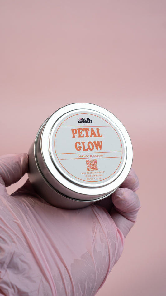 Petal Glow – 4oz Soy Blend Candle