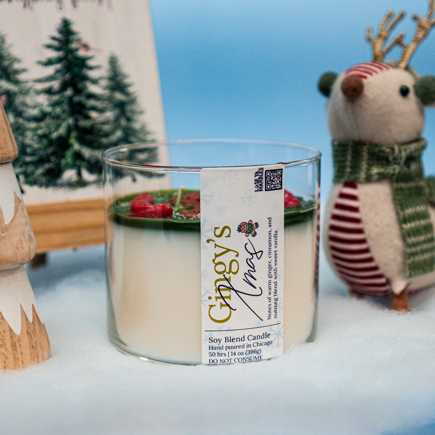 Gingy's Xmas | 14oz Soy Blend Candle (Grande)
