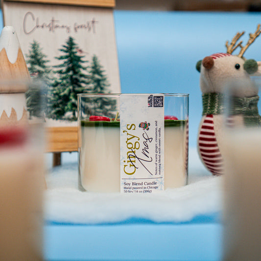 Gingy's Xmas | 14oz Soy Blend Candle (Grande)