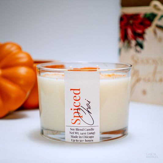 Spiced Chai | 14oz Soy Blend Candle (Grande)