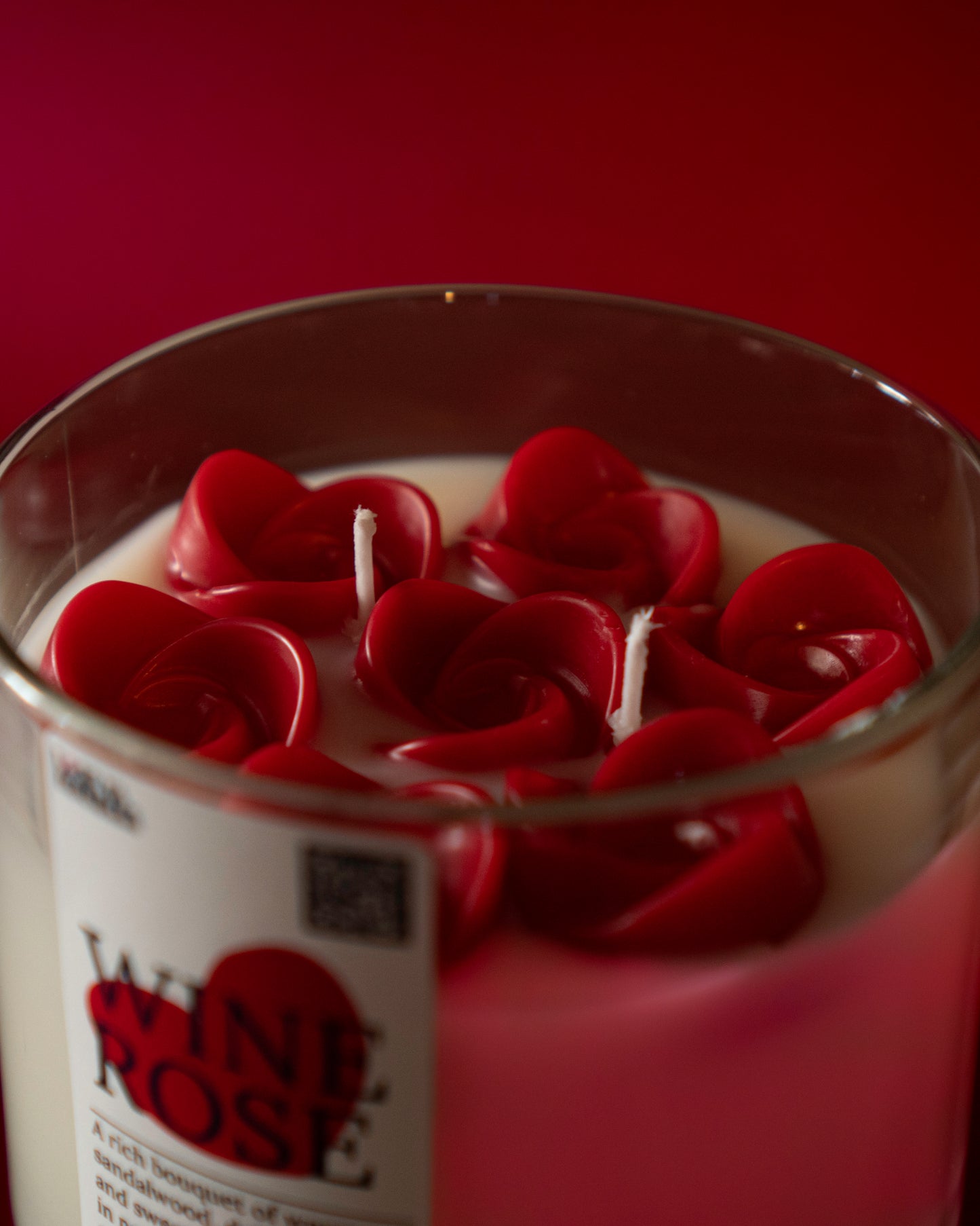 Wine Rose | 14oz Soy Blend Candle (Grande)